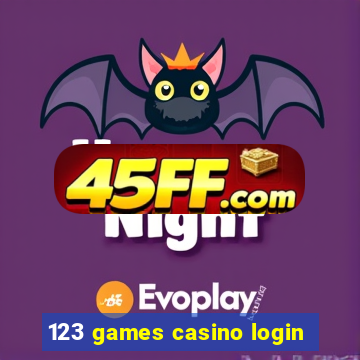 123 games casino login